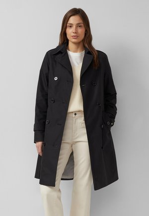 s.Oliver OUTDOOR - Trenchcoat - schwarz
