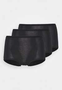 Lindex - CARIN HIGH 3 PACK - Culotte - black Imagen en miniatura 1