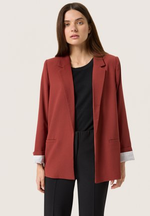 Soaked in Luxury SHIRLEY FOLD - Blazer - russet brown