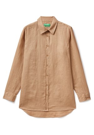 United Colors of Benetton LONG SLEEVES - Košilová halenka  - camel