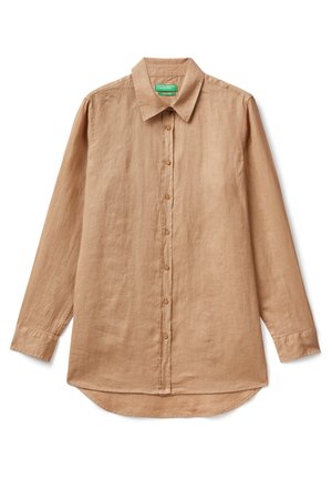 United Colors of Benetton LONG SLEEVES - Chemisier - camel