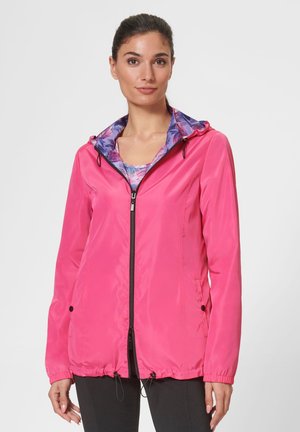 WENDE MIT KAPUZE - Summer jacket - strawberry pink multicolor