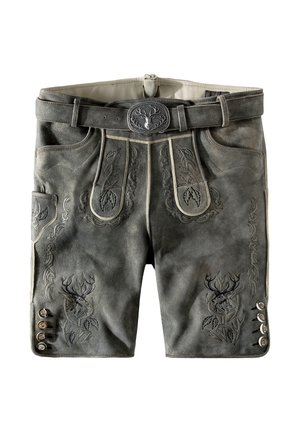 Stockerpoint, Lederhose - granit gespeckt