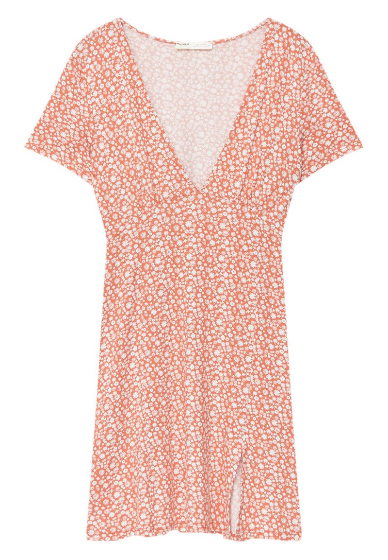 PULL&BEAR Jurk bordeauxrood PULL&BEAR Jurk bordeauxrood