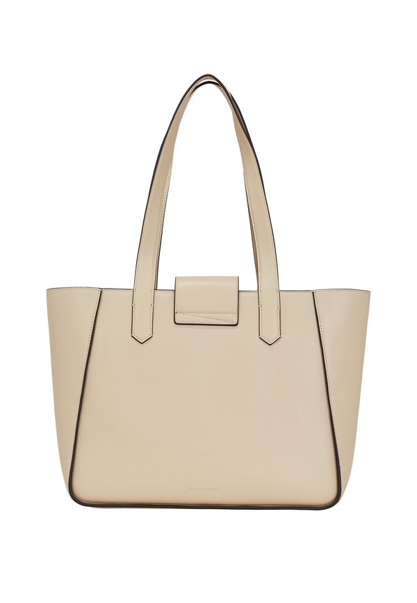 SIGNATURE TOTE - Handbag - beige2