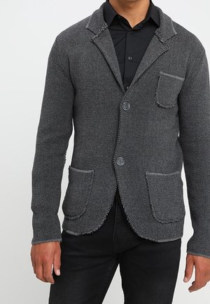 Strickjacke - anthracite