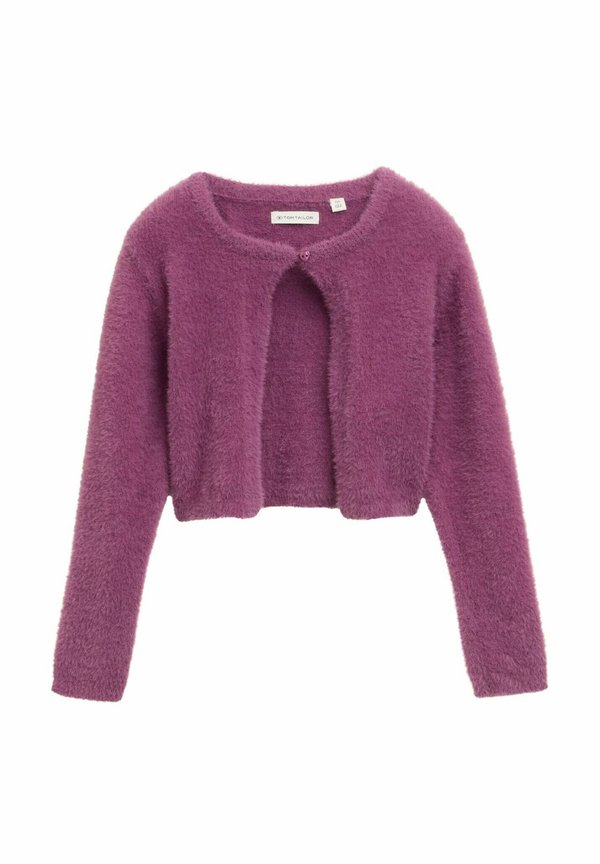 Strickjacke - grape purple