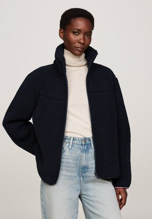 Tommy Hilfiger ZIP UP JACKET - Talvitakki - desert sky