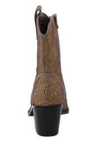 La Strada Enkellaarsjes met hoge hak - dk taupe stones