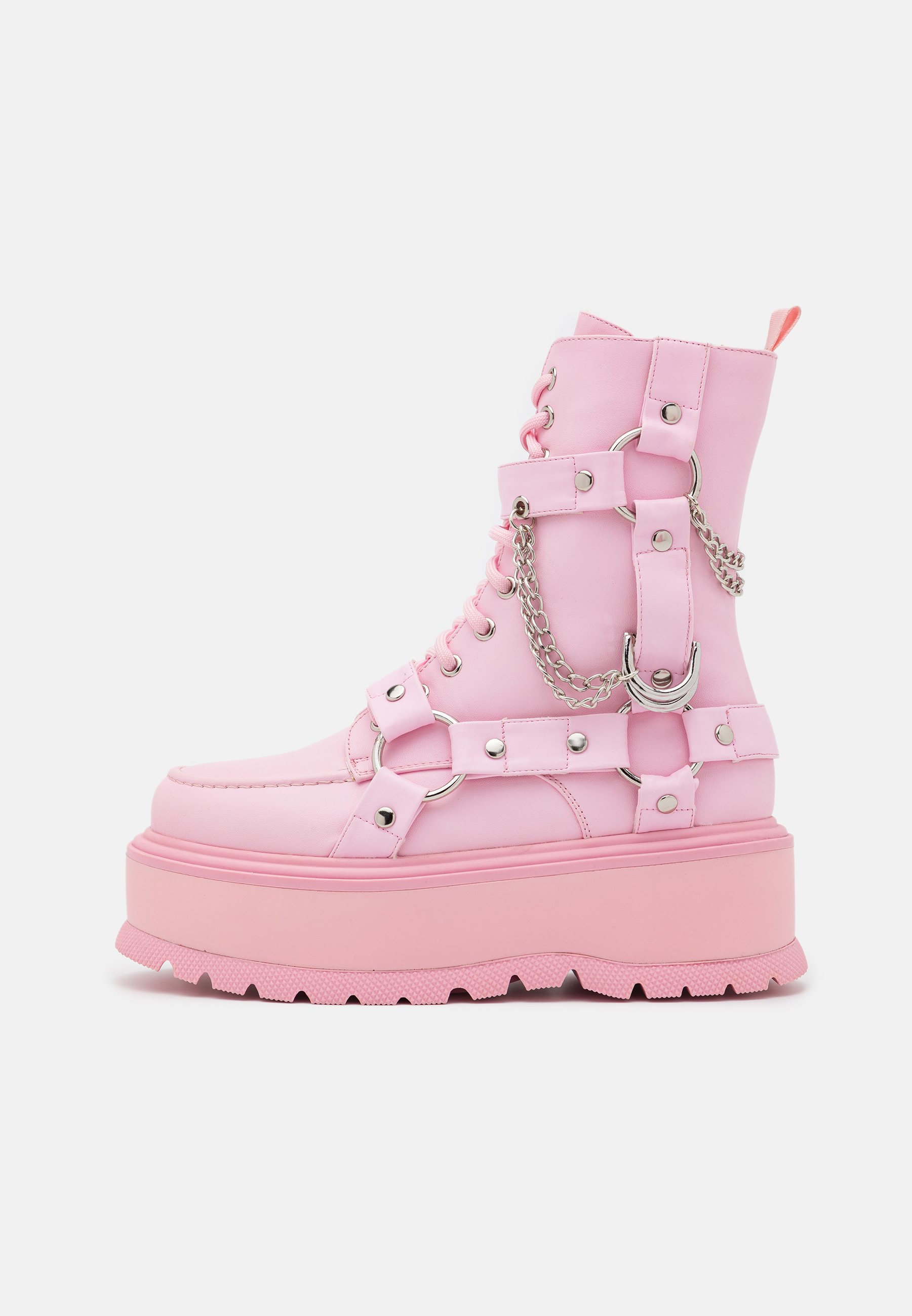 Koi Footwear VEGAN YAMI - Cowboy-/Bikerlaarsjes - pink/donkerroze - Zalando .nl
