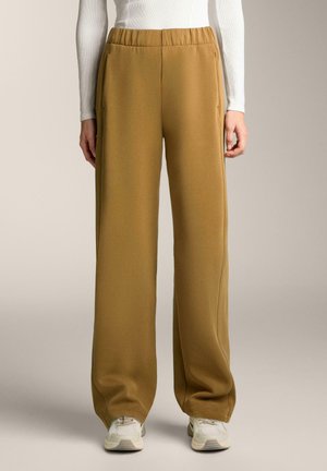 WARM SOFT TOUCH BRUSHED STRAIGHT LEG - Teplákové kalhoty - light green