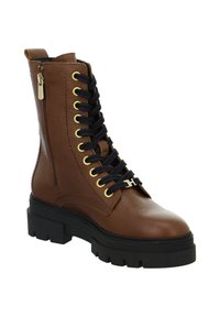 Tommy Hilfiger Snörstövletter - brown