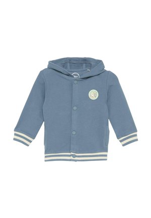 Felpa con zip - blassblau