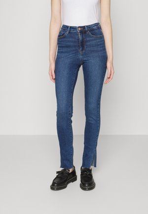 Skinny-Farkut - blue denim