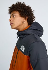The North Face LIMBARA LIGHT SYNTH HOODIE - Ελαφρύ μπουφάν - earthen copper