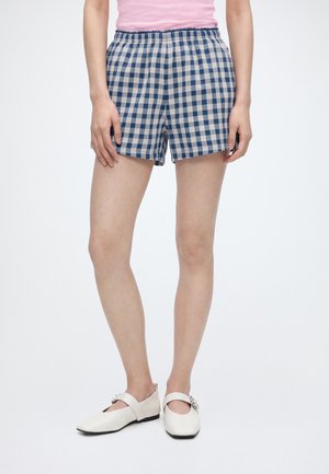 Abercrombie & Fitch PULL-ON BOXER SHORT - Short - blue