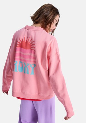 Roxy LINEUP OVERSIZED CREW - Sweatshirt - plumeria