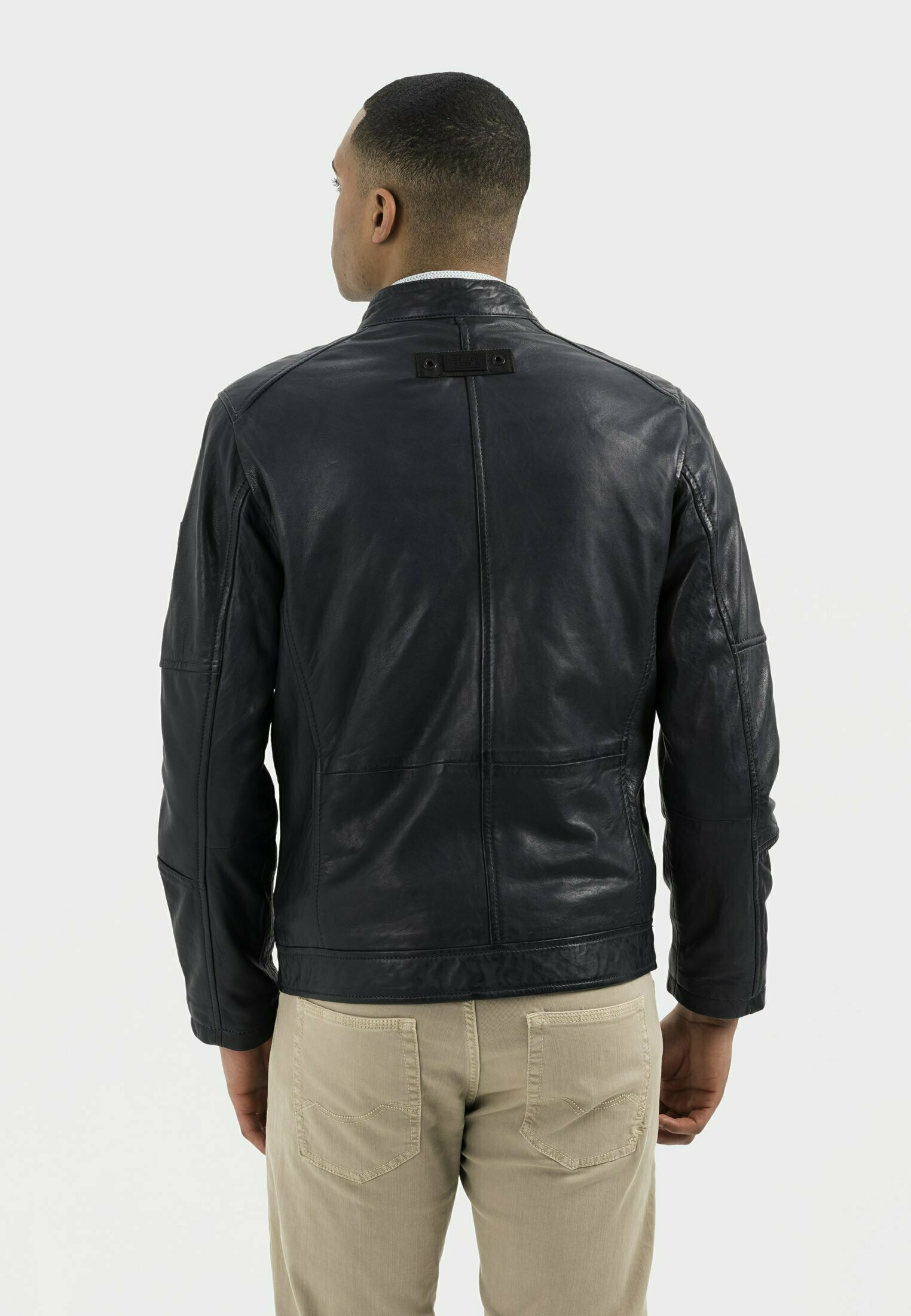 camel active leather jacket