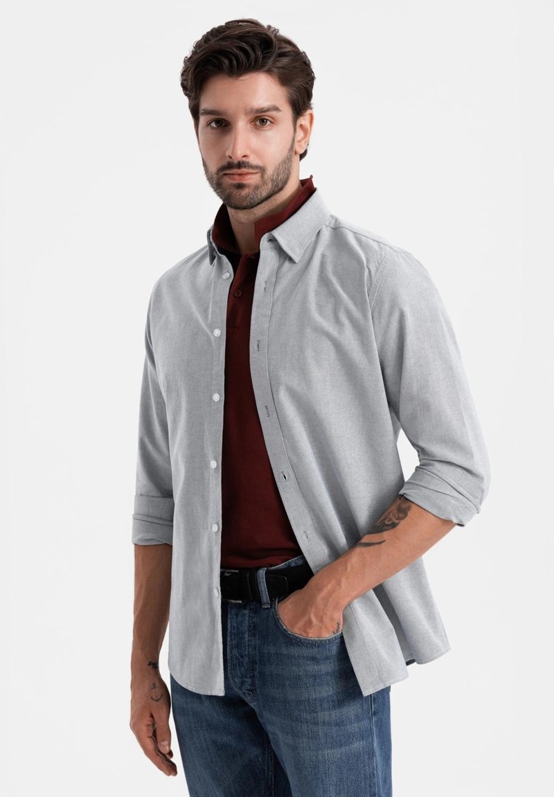 Ombre Košile - light grey