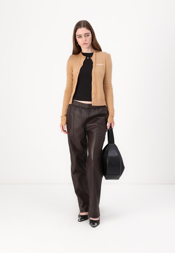 VINNY - Cardigan - classic camel2