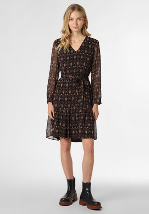 Day dress - aubergine terra