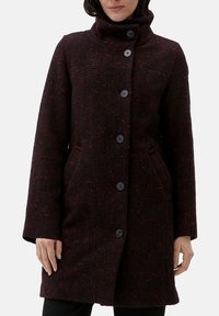 s.Oliver Manteau classique - dark red heringbon