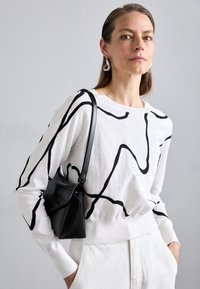 KNITID GRAFFITI CREW - Neule - laser white/pantone