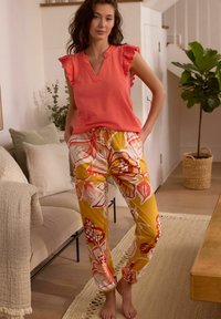 Next Pidžaamakomplekt - ochre yellow floral