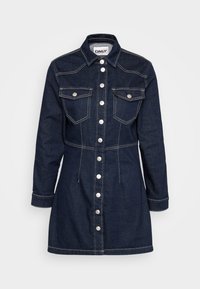 ONLMADDY DRESS - Denim dress - dark blue denim