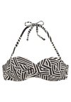 BANDEAU - Zgornji del kopalk - schwarz creme
