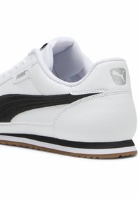Puma TURINO SNEAKERS - Sportbačiai - white black cool light gray