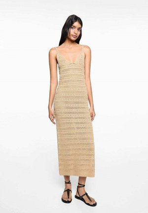 Mango Kids Haljina s naramenicama - brown
