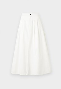 ONLZORA LONG PLEAT SKIRT - Áčková sukně - bright white
