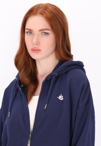 DreiMaster Sweater met rits - marine