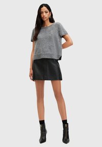 AllSaints REBEL - T-shirt basic - grey
