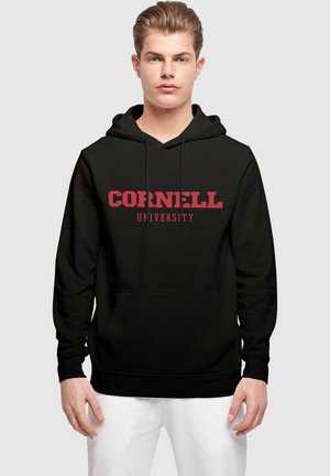 Merchcode CORNELL UNIVERSITY SCRIPT - Sweat à capuche - black