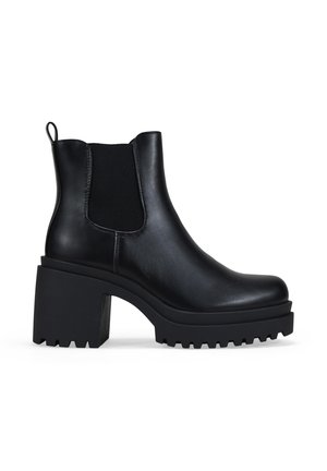 Botines con plataforma - black
