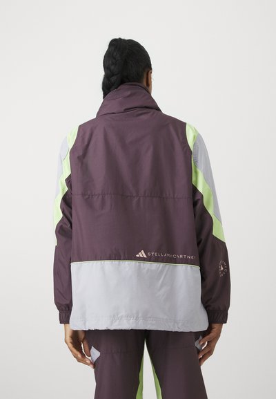 adidas by Stella McCartney Trainingsvest - mineral red/pulse lime
