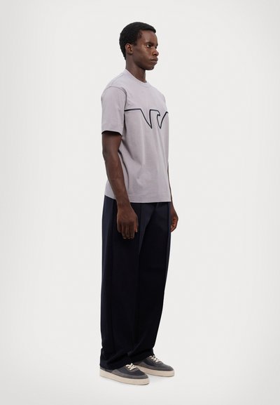 Emporio Armani Tricou cu imprimeu - grey eagle