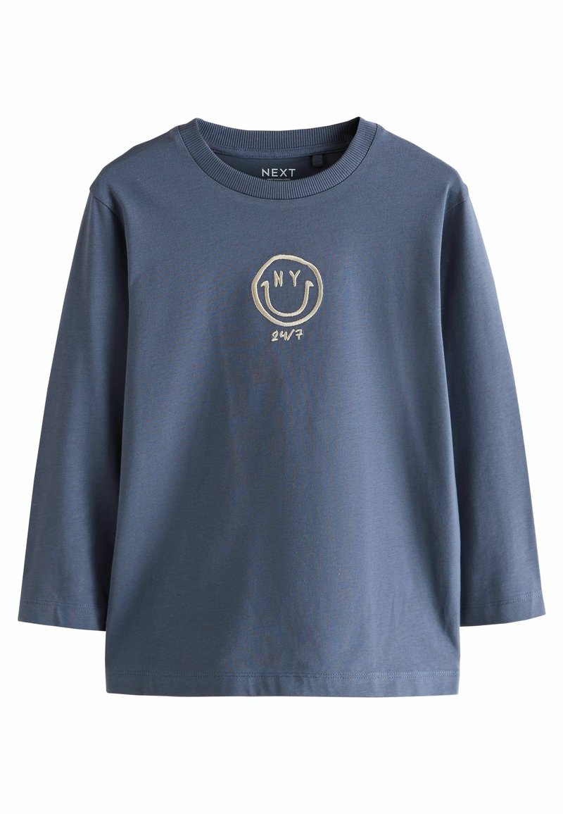 Retour Jeans sweater Paulus met 3D applicatie grijs