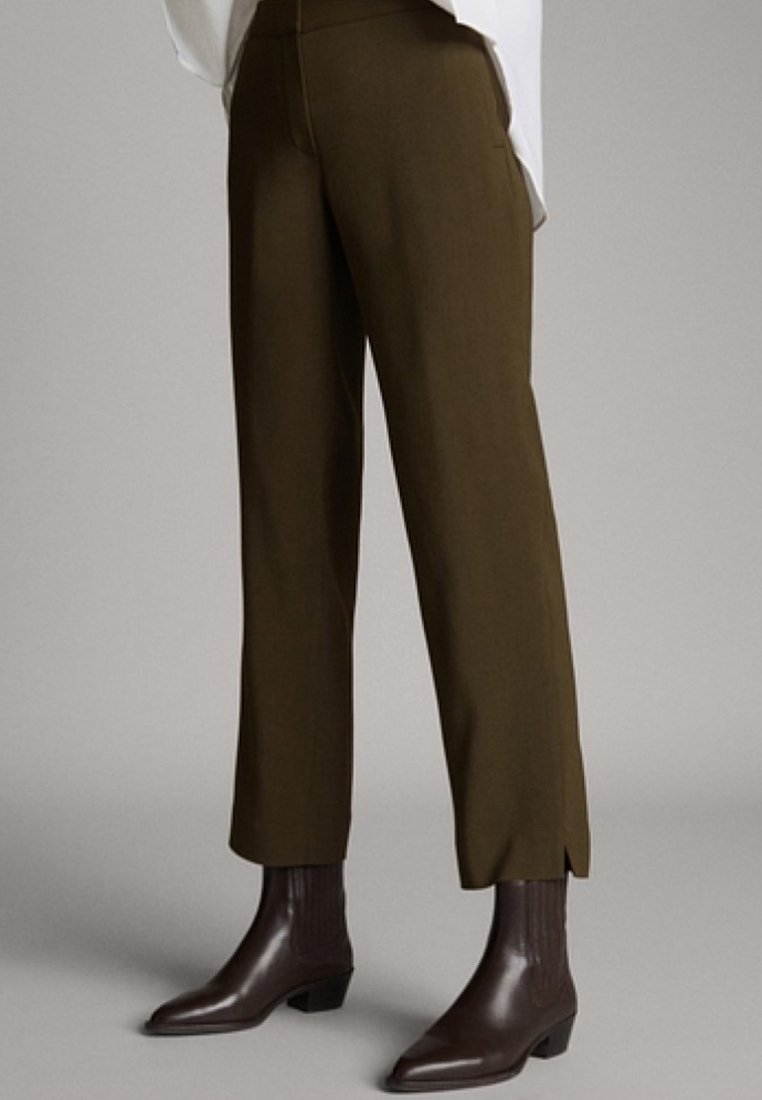 Massimo Dutti Pantalon classique - green