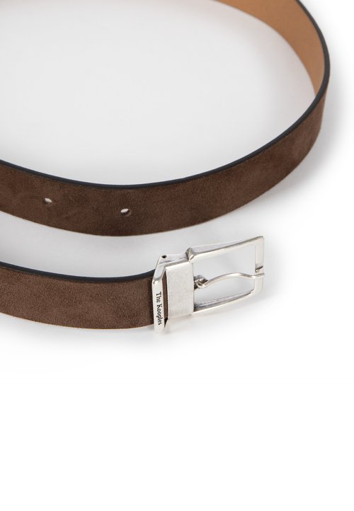 NWT// Winslow // Brown Leather Belt with Gold Buckles The  main image 3