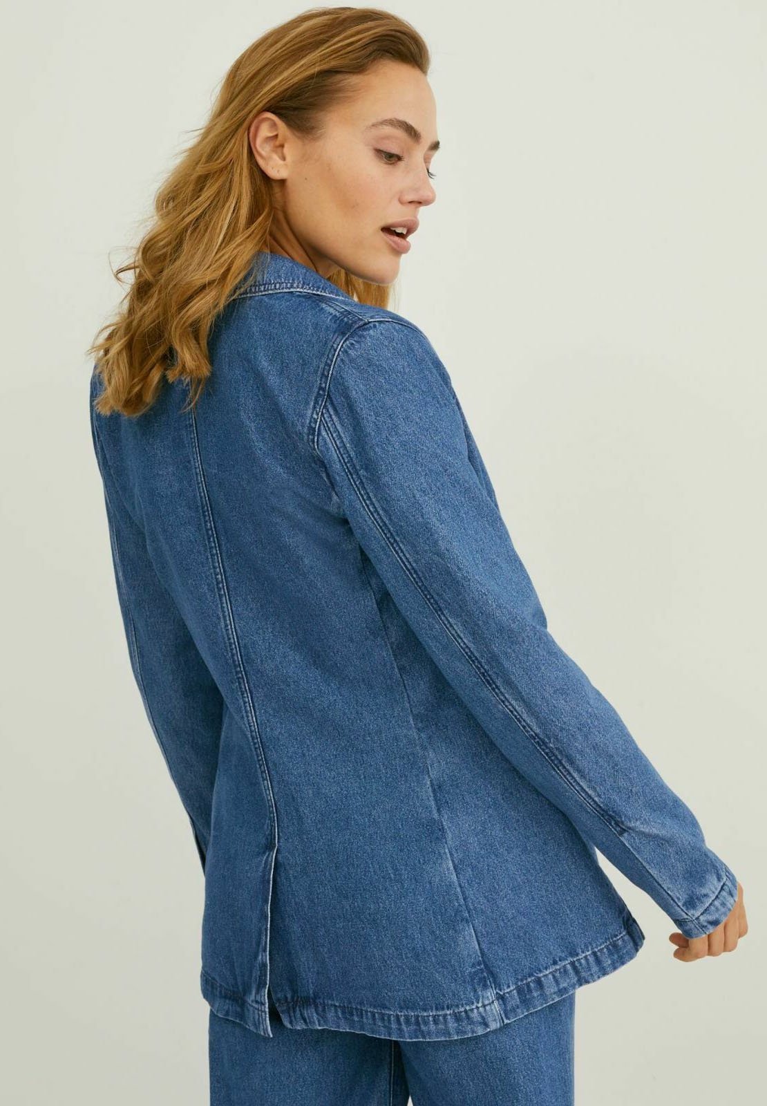 C\u0026A Chaqueta vaquera - denimblue/azul - Zalando.es