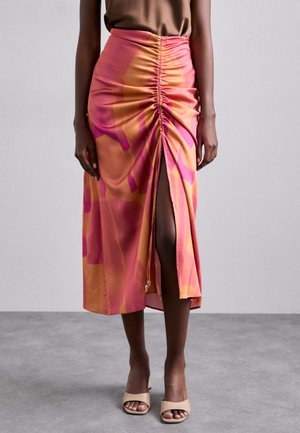 BEATTY SKIRT - Gonna a campana - fuschia