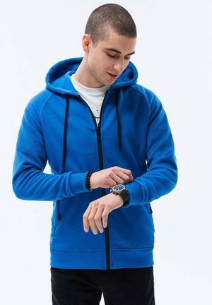 Ombre Zip-up sweatshirt - blue
