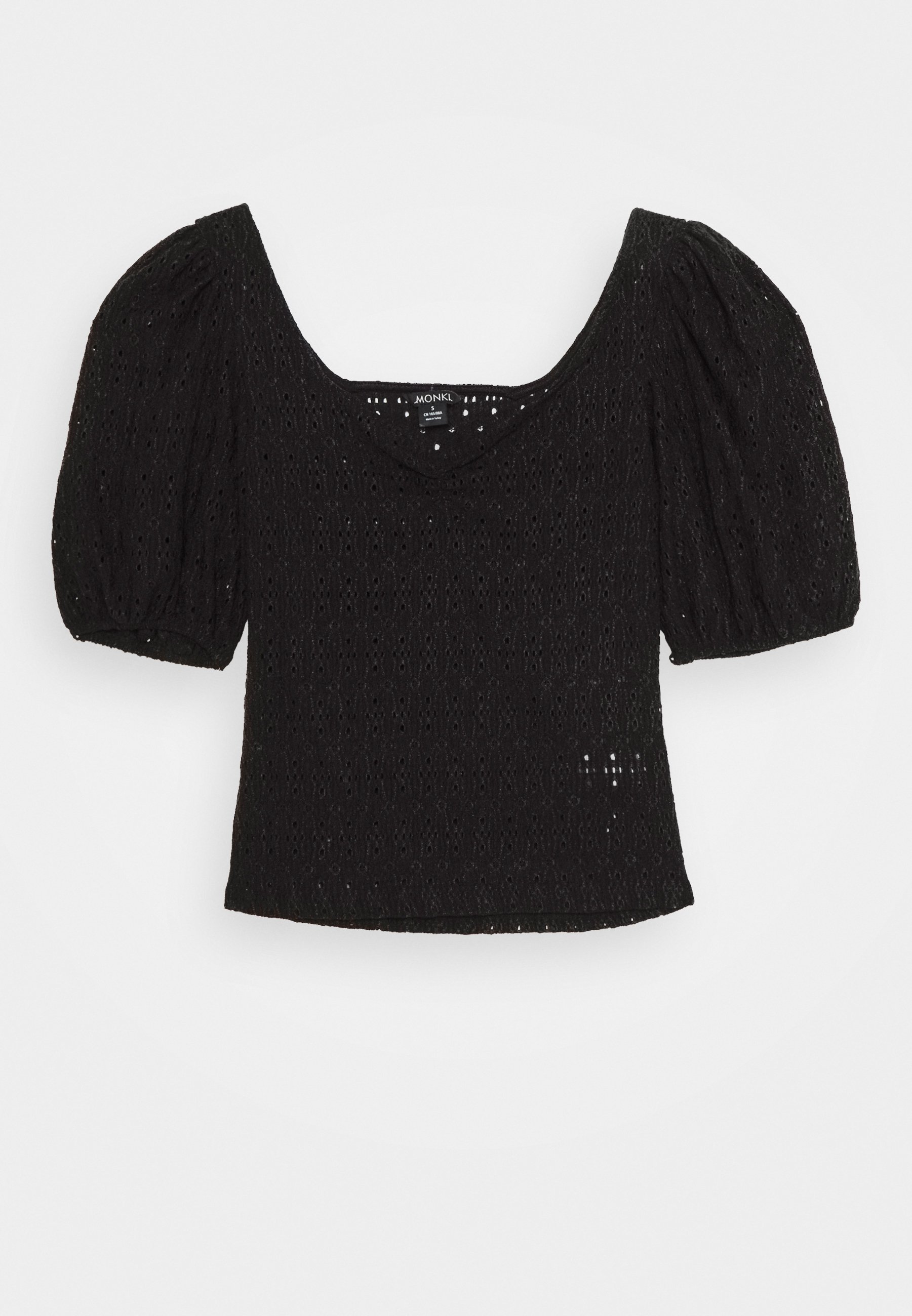 Monki NANCY Bluser black dark Zalando.no Monki NICOLINA - Bluser - black dark