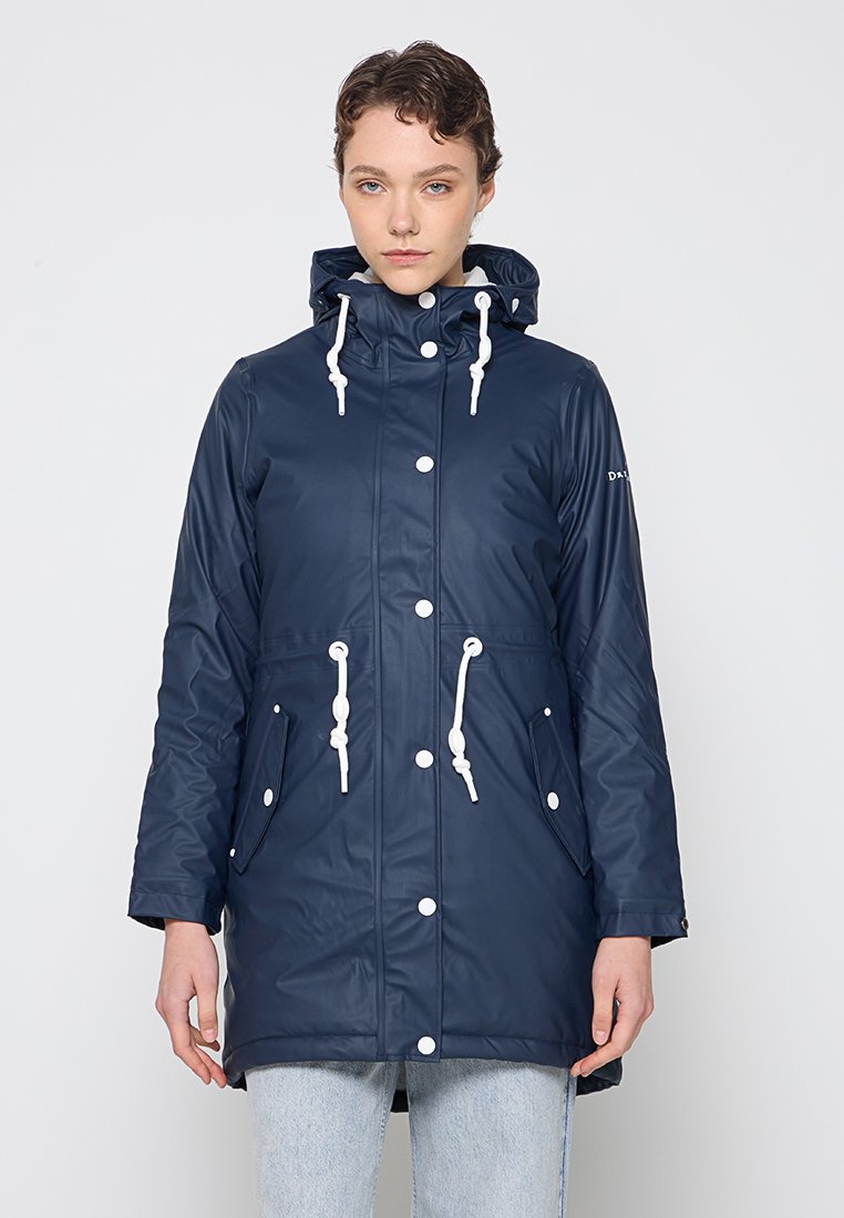 dreimaster Regenjas blauw