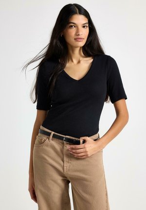 SHORT-SLEEVED - T-paita - black