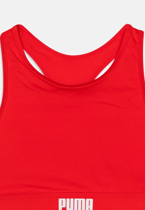 PUMA SWIM GIRLS RACERBACK - Bikini - red — foto 3