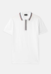 HALF ZIP - Bluză polo - white